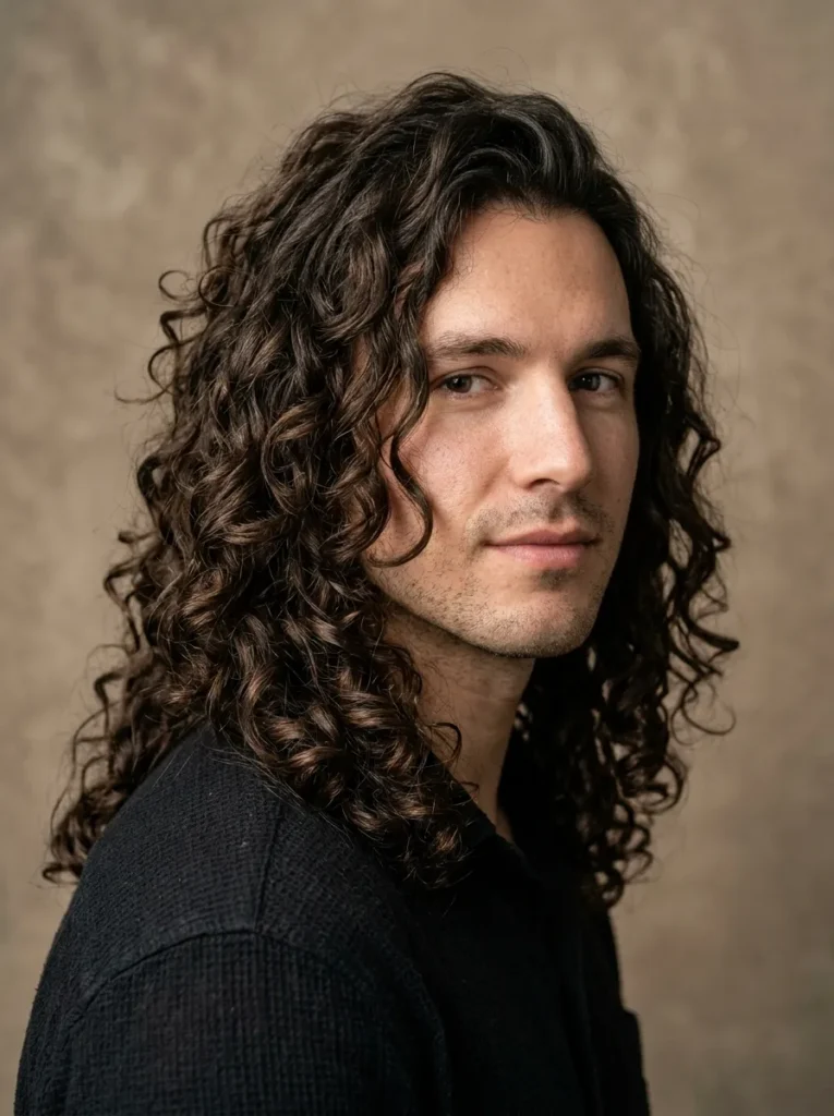 Long Curly Hair