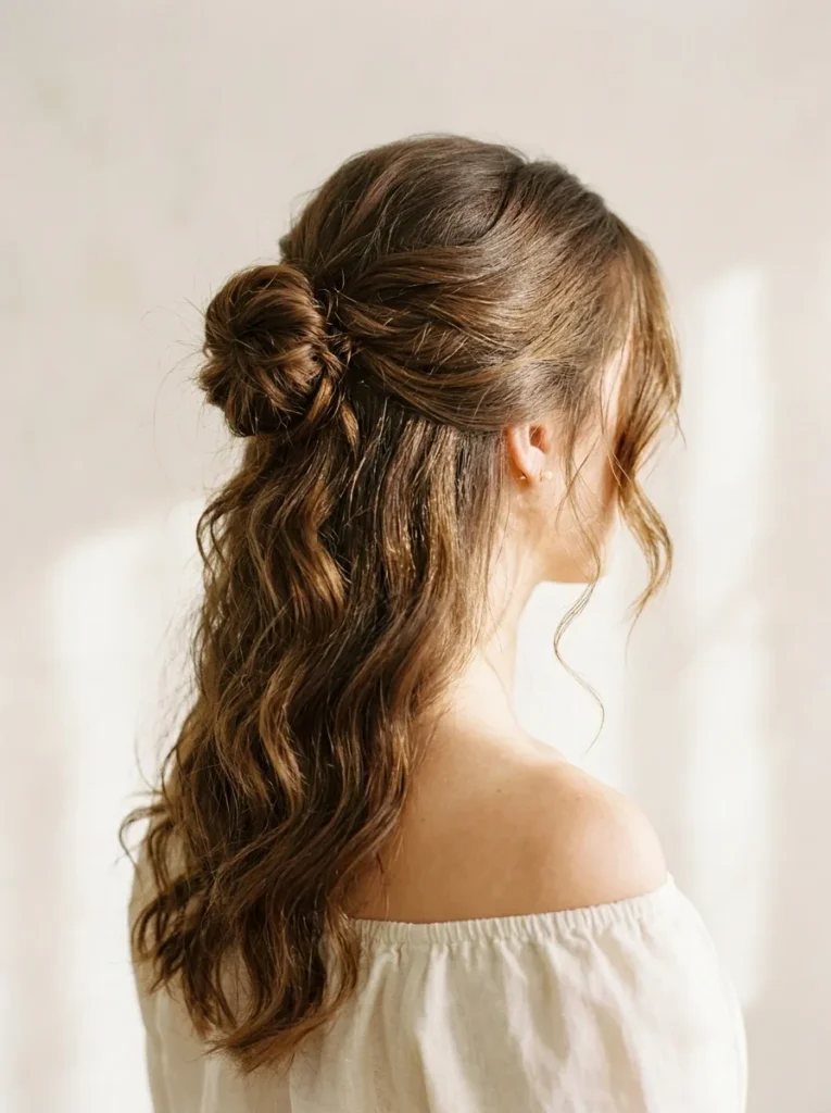 Loose Knot Half-Up