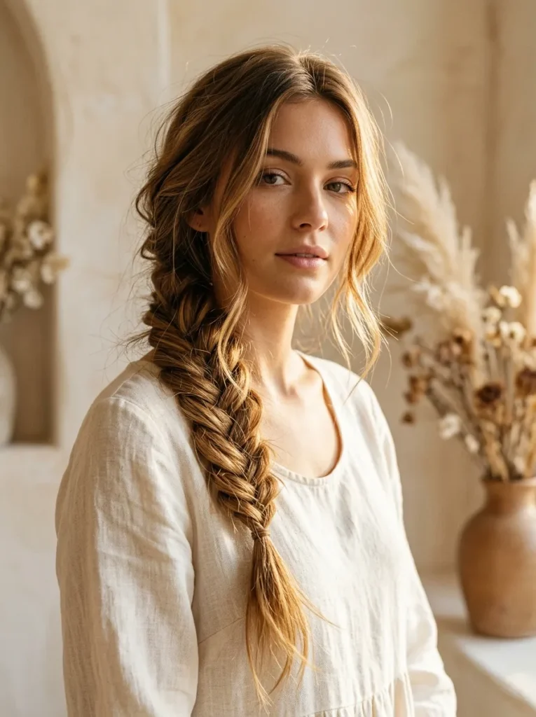 Messy Side Fishtail