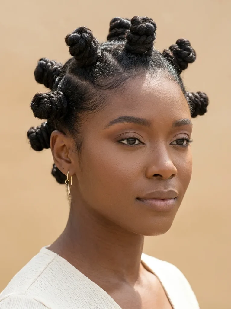 Natural Bantu Knots