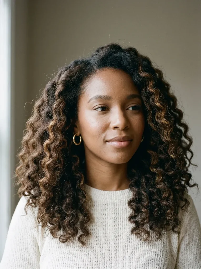 Natural Hair Braid-Out