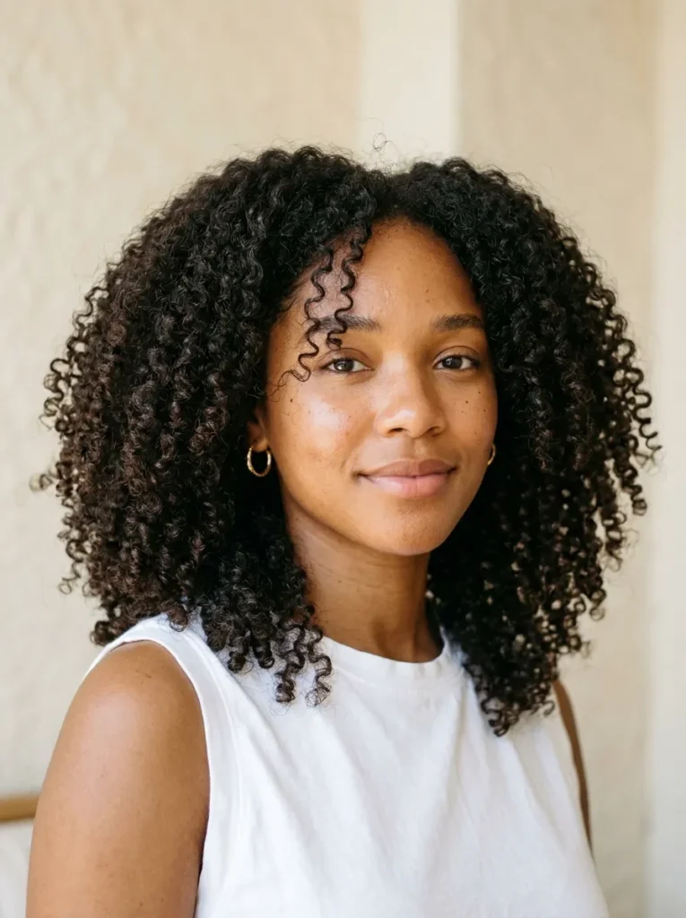 Natural Wash-and-Go Curls