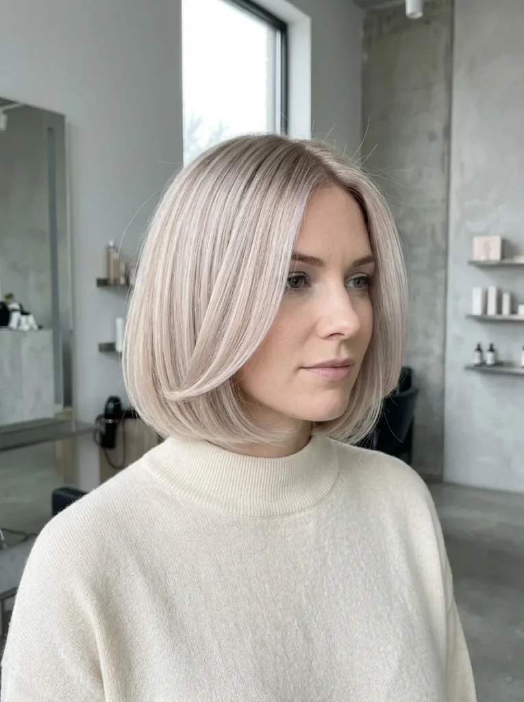 Pearl Blonde Bob