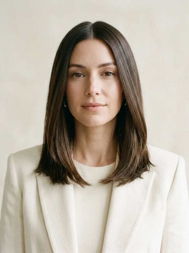 Polished Shoulder-Length Cut