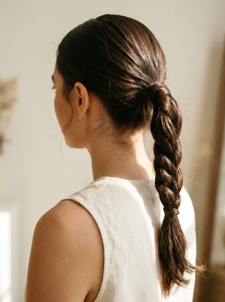 Rope Twist Ponytail
