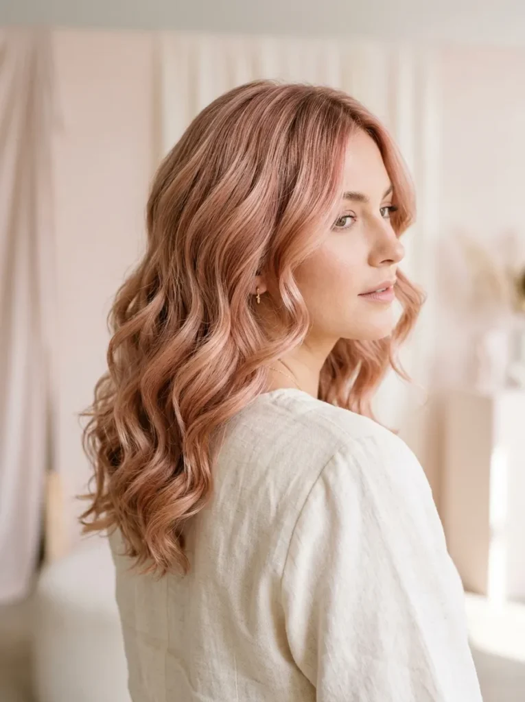 Rose Blonde Hair