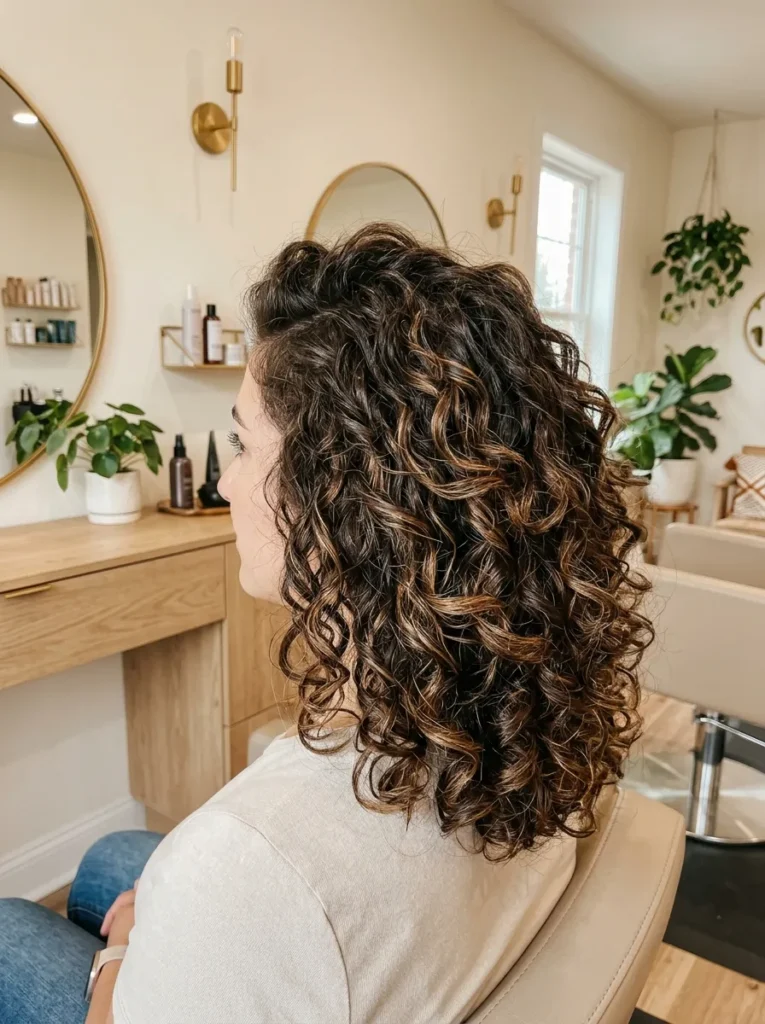  Rounded Curly Layers