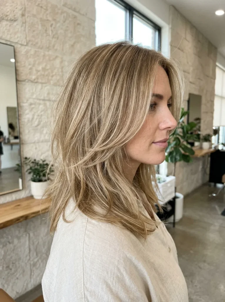 Sandy Blonde Layers