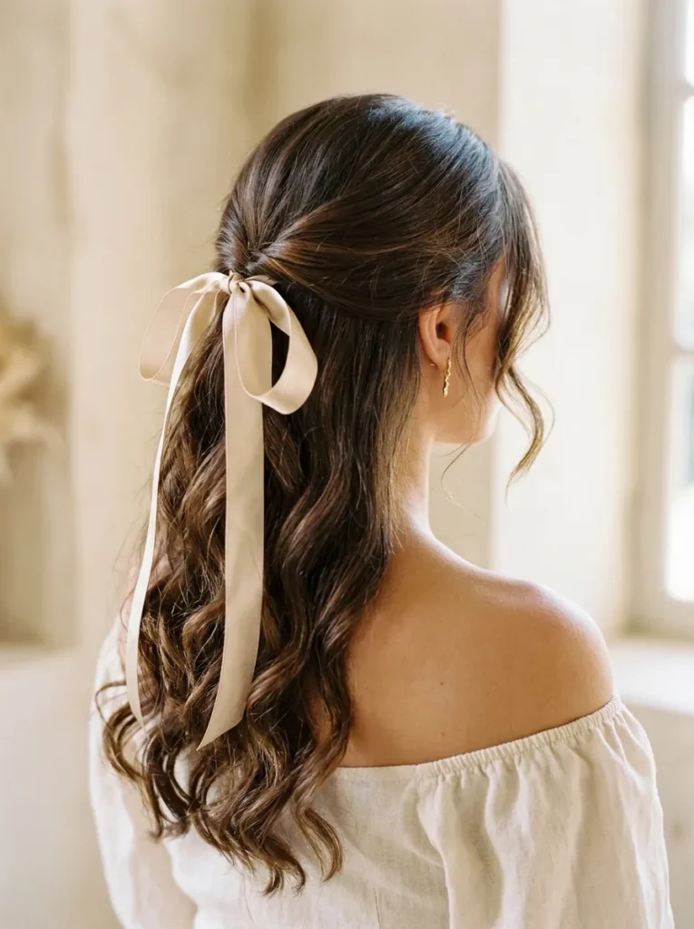 Satin Ribbon Tie