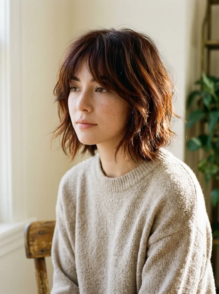 Shaggy Short Bob