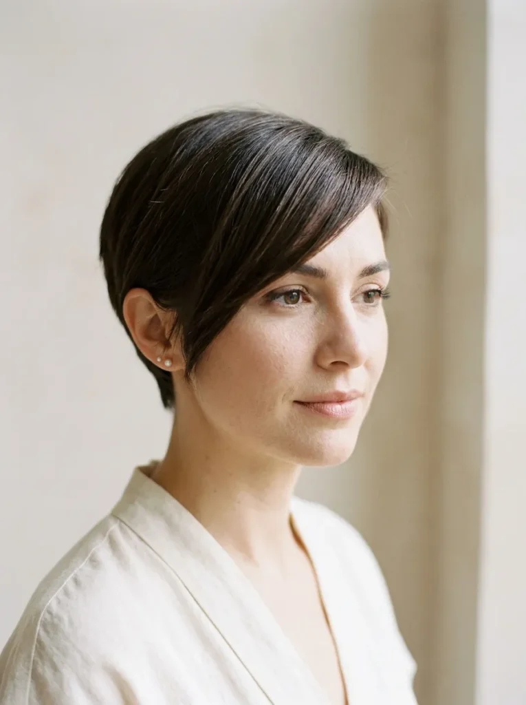 Side-Swept Pixie