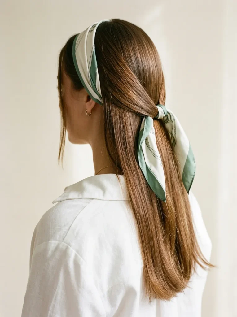 Silk Scarf Accent