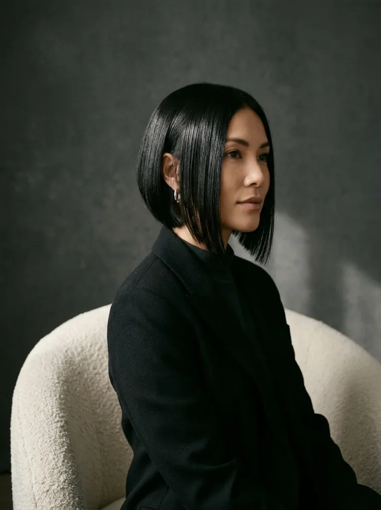 Sleek Asymmetrical Bob