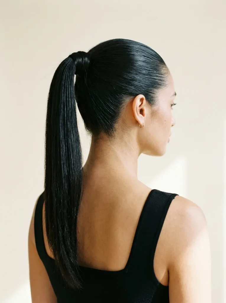 Sleek High Ponytail