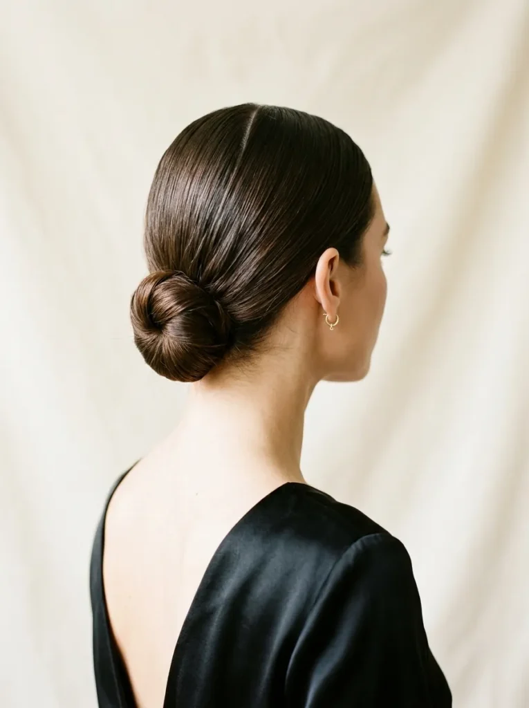 Sleek Low Bun