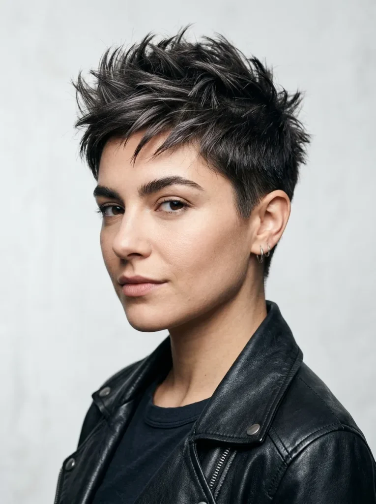 Spiky Pixie Cut
