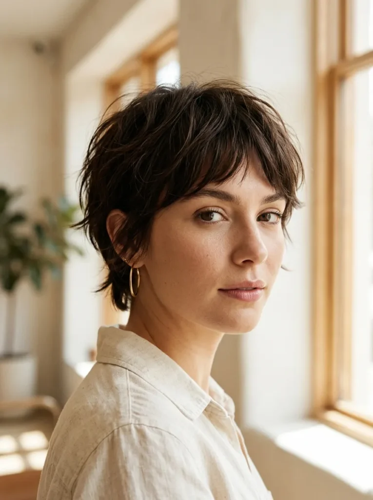 Textured Pixie Cut