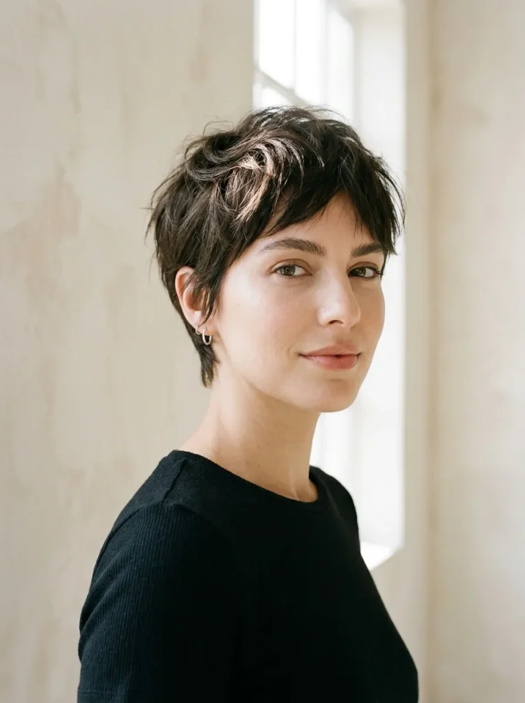 Textured Pixie Cut