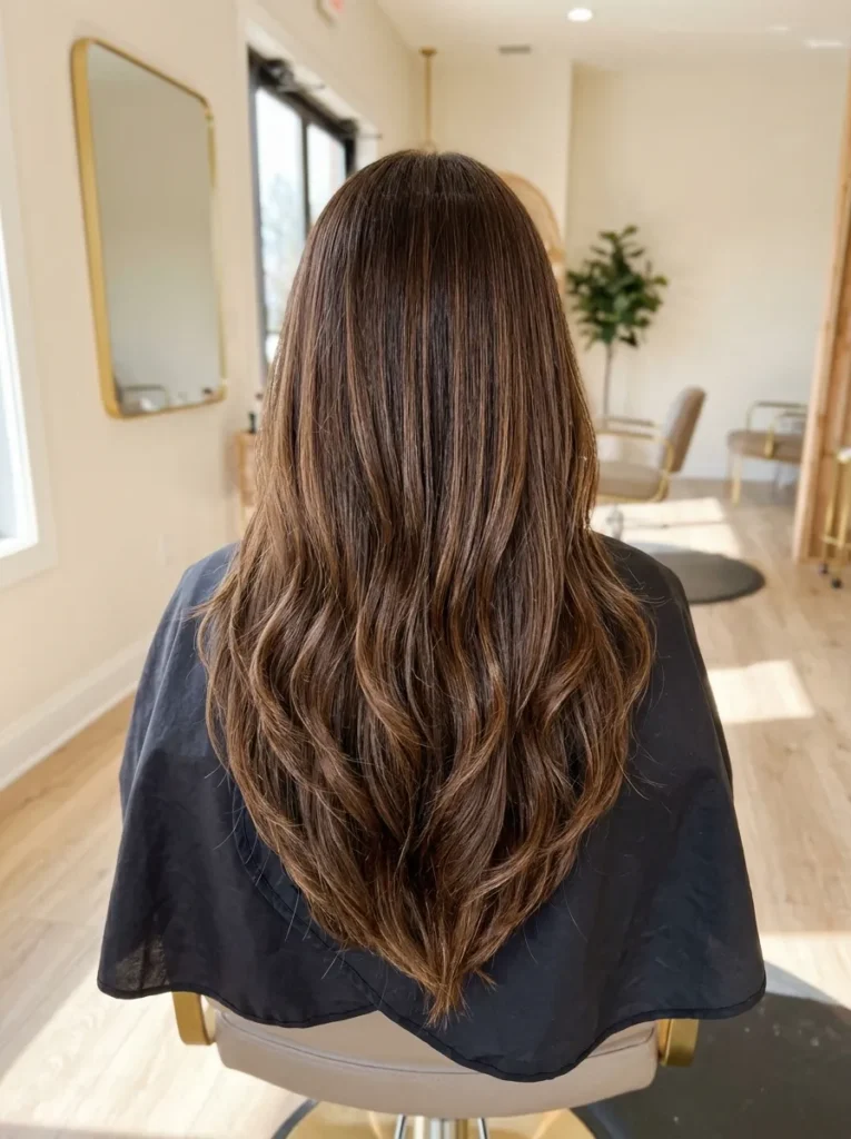 V-Shaped Long Layers