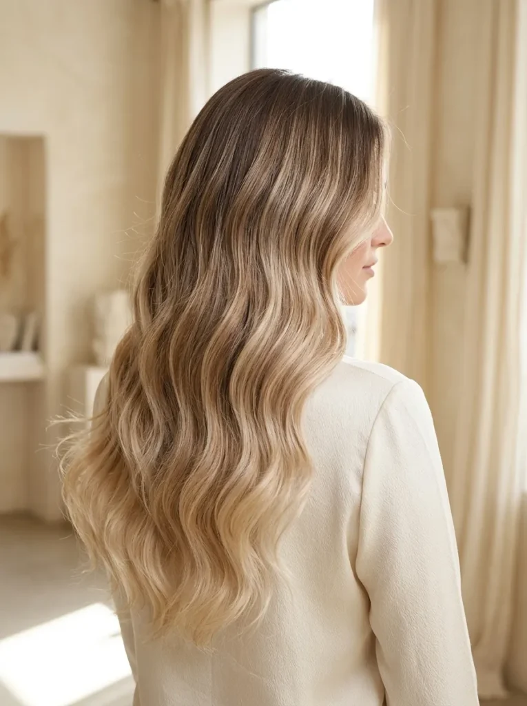 Vanilla Blonde Balayage