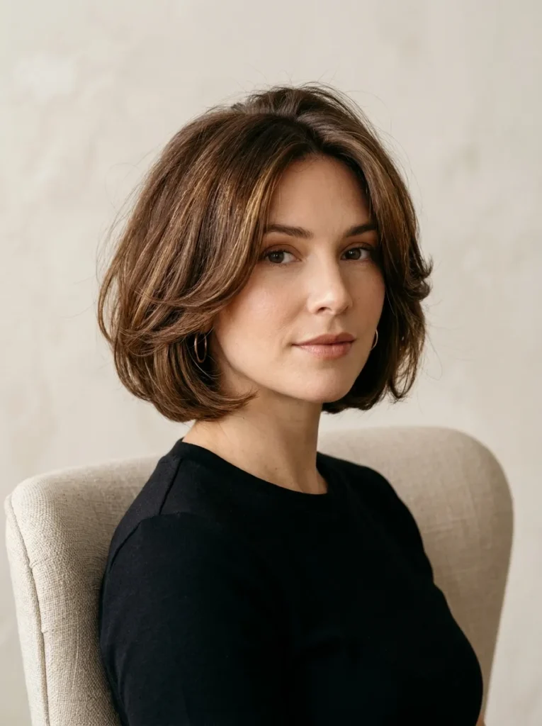 Voluminous Short Bob
