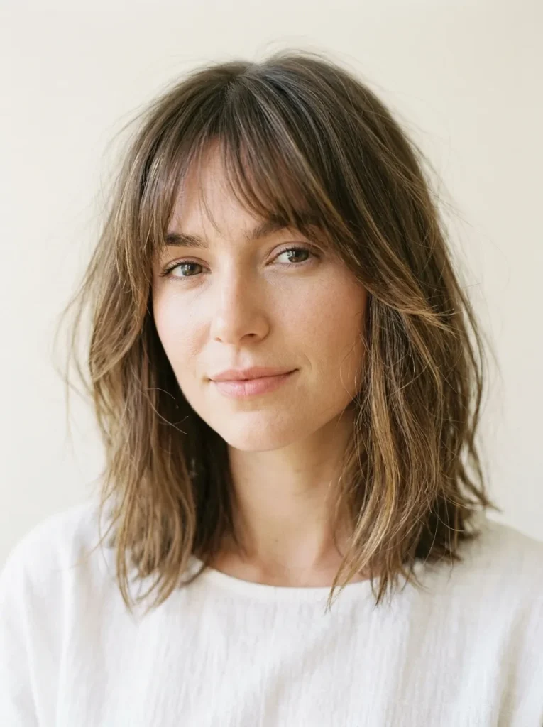 Wispy Bangs Lob