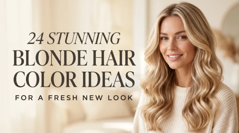blonde hair color ideas